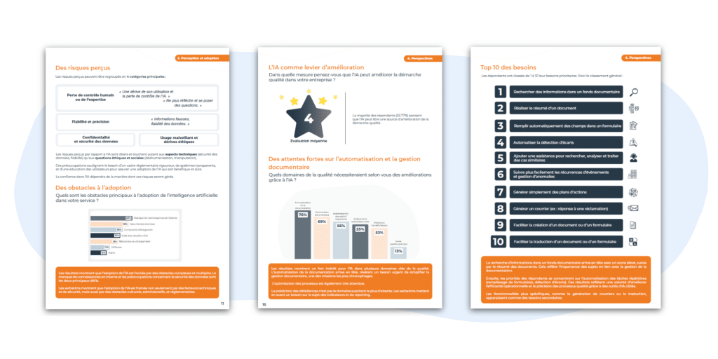 Aperçu du baromètre IA et management de la qualité