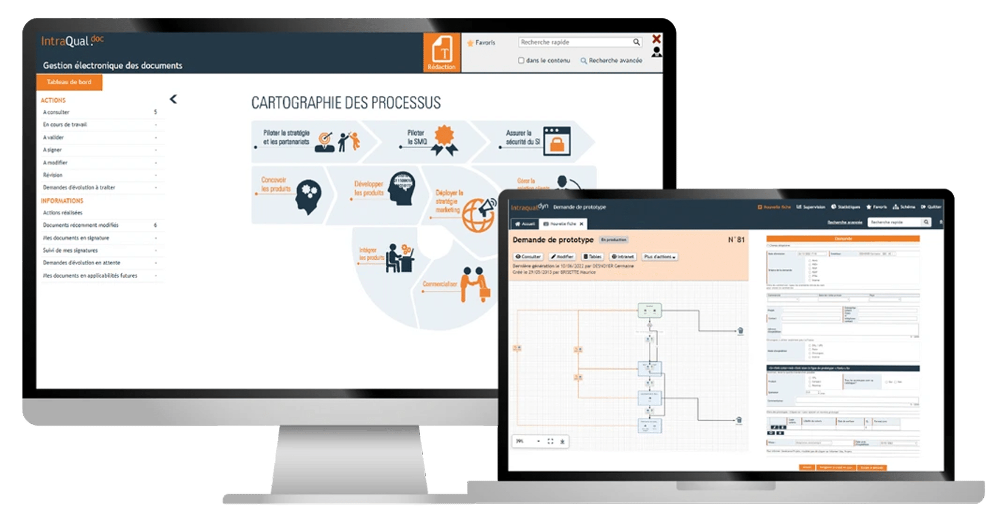 image des logiciels qualité QualNet - questionnaire ia et management de la qualité