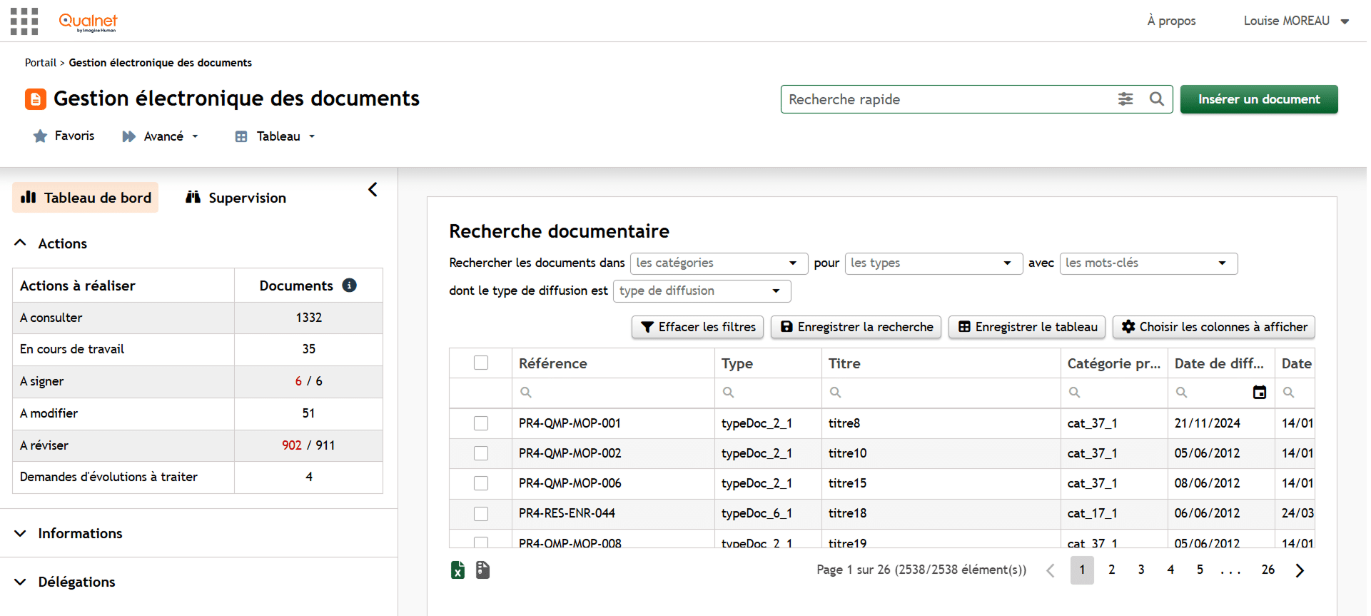 batch_GED tableau de bord